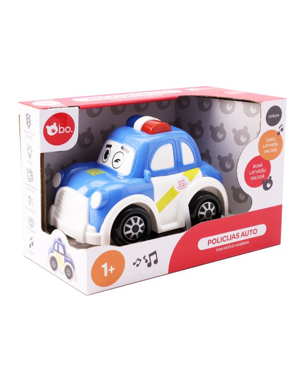 bo. Интерактивная полицейская машинка (на латышском яз.)