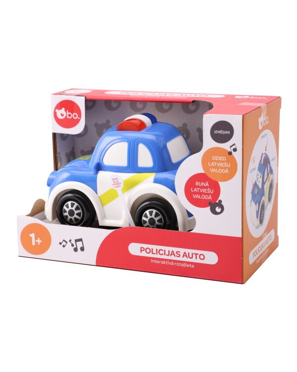 bo. Интерактивная полицейская машинка (на латышском яз.)