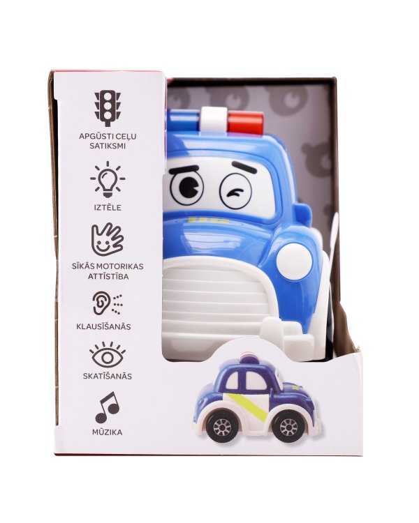 bo. Интерактивная полицейская машинка (на латышском яз.)