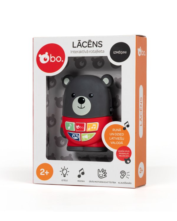bo. Интерактивная игрушка "Медвежонок" (на лат. яз)
