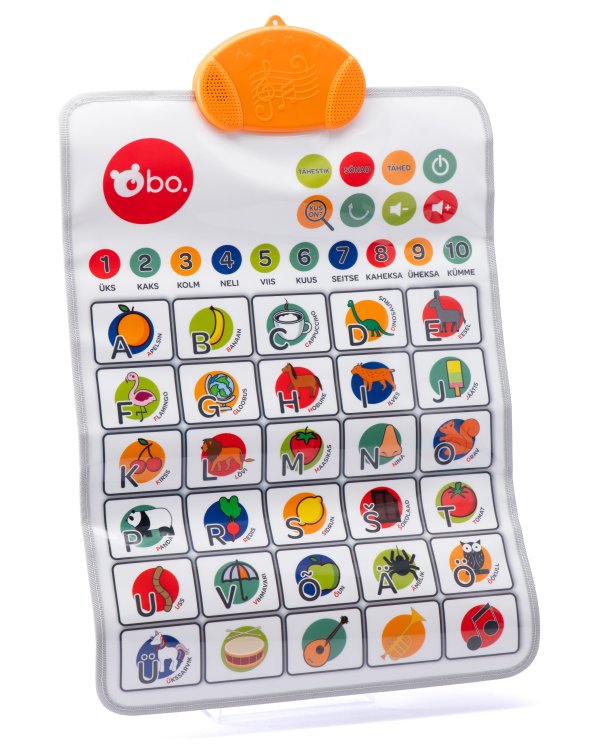 bo. Обучающая игрушка - Коврик-азбука, на эстонском языке