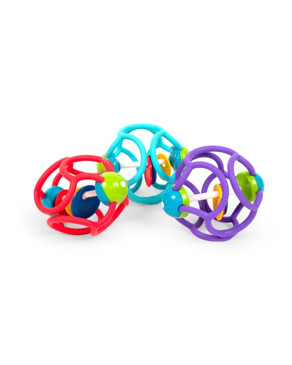 bo. Мягкая погремушка "Мячик"