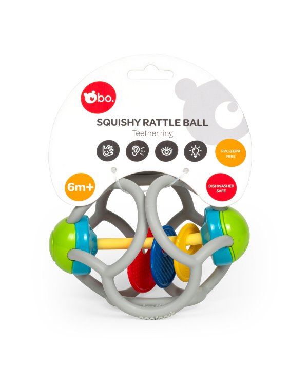 bo. Мягкая погремушка "Мячик"