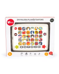 bo. Обучающая игрушка - Двуязычный планшет (латышский язык)