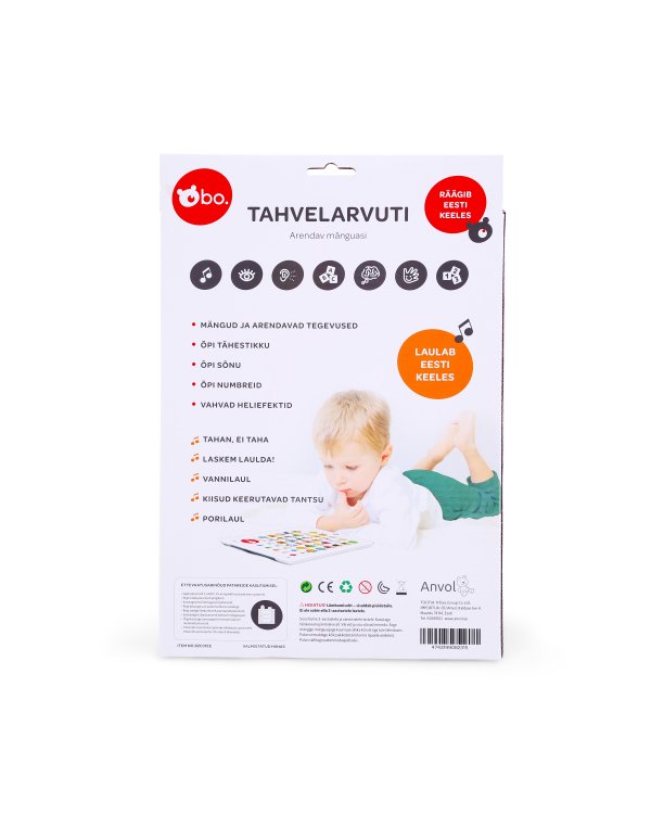 bo. Обучающий Планшет (на эстонском яз.)