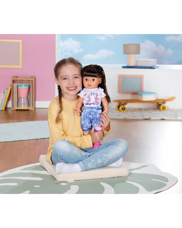 BABY BORN Кукла сестра брюнетка, 43 см