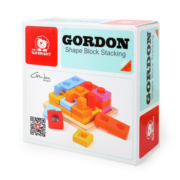 TOPBRIGHT Деревянный сортер "Геометрические блоки"