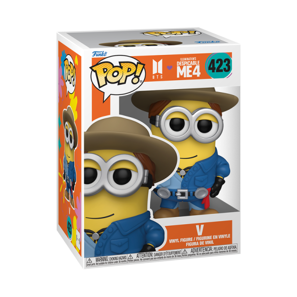 FUNKO POP! Vinyl: Фигурка: BTS x Despicable Me 4 - V