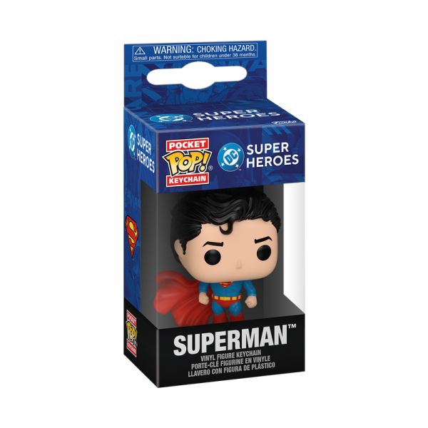 FUNKO POP! Брелок: DC - Superman (DC New Classics)