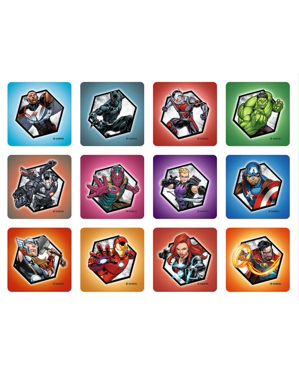 TREFL AVENGERS Комплект пазлов 30шт. + 48шт. + 24 мемо