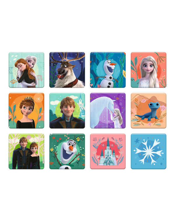 TREFL FROZEN Комплект пазлов "Холодное сердце 2" 30шт. + 48шт. + 24 мемо