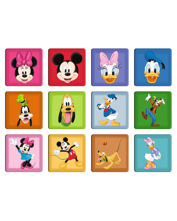 TREFL DISNEY Комплект пазлов Микки-Маус 30 шт. + 48 шт. + 24 мемо