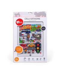 bo. Обучающий планшет "Дорожное движение" (на латышском яз.)