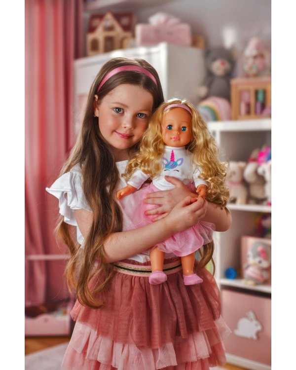 bo. Интерактивная кукла "Mia" (разговаривает на эстонском языке), 40 см