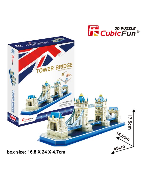CUBICFUN 3D-пазл Тауэрский Мост