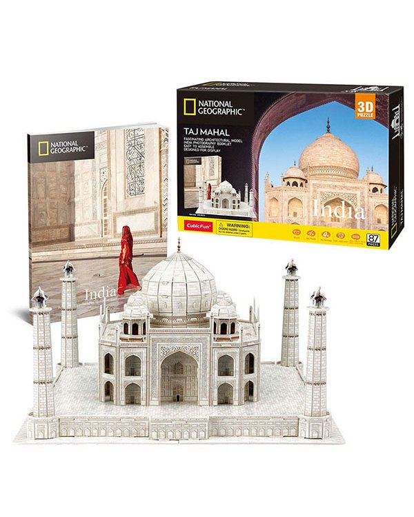 CUBICFUN 3D-пазл National Geographic Тадж Махал