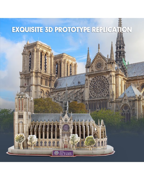CUBICFUN 3D-пазл National Geographic Собор парижской богоматери