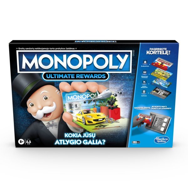 MONOPOLY Настольная игра Монополия Бонусы без границ (на литовском яз.)
