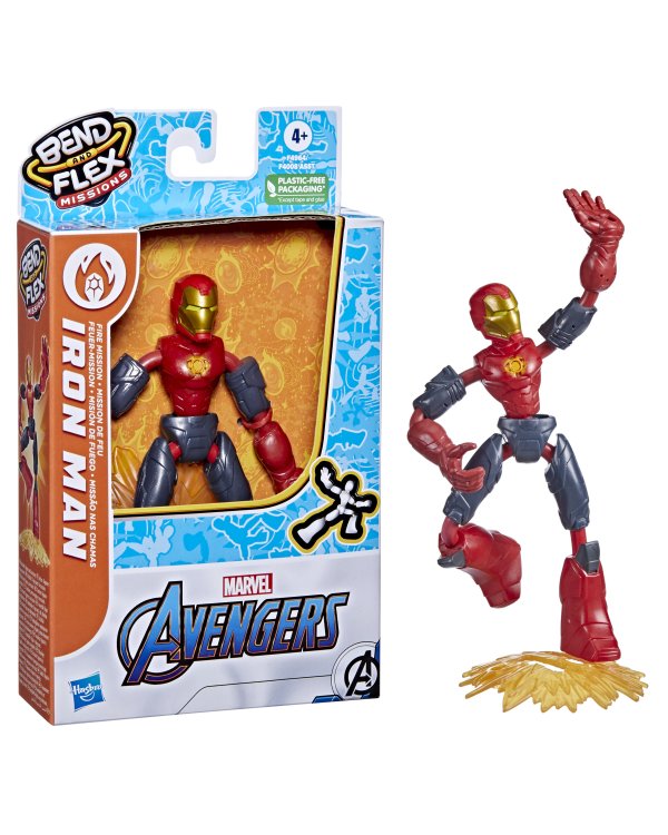 AVENGERS Фигура Bend and Flex, 15 см