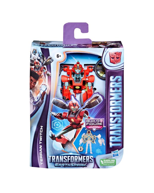 TRANSFORMERS Earthspark Фигурка Terran Deluxe, 12,7 см