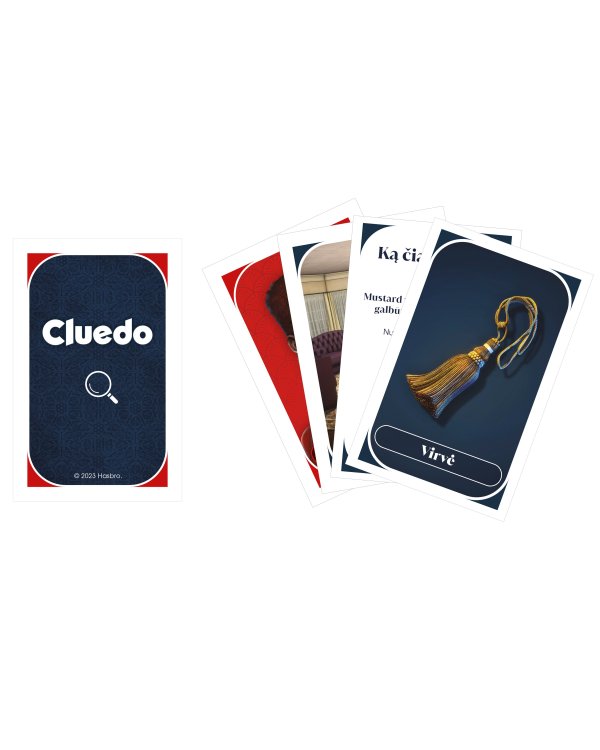 CLUEDO настольная игра, классическая версия (на литовском яз.)
