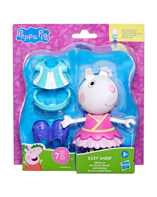 PEPPA PIG игровой набор наряд для Пеппы и другей 15 см