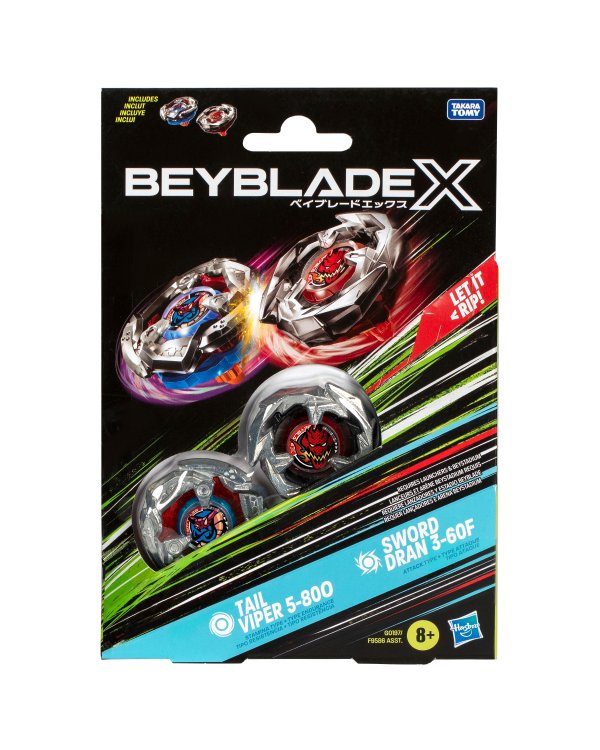 BEYBLADE X Волчок 2шт