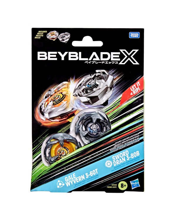 BEYBLADE X Волчок 2шт