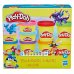 PLAY-DOH масса для лепки Блестки, 6 шт