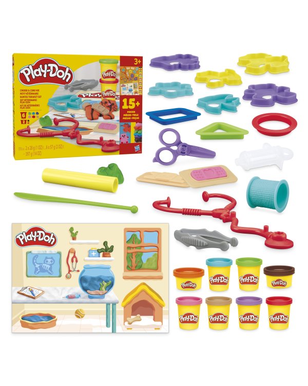 PLAY-DOH Игровой набор Мастерская или Ветеренар