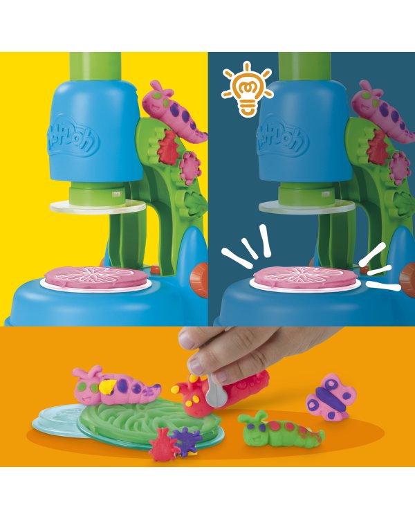 PLAY-DOH Игровой набор Светящийся микроскоп