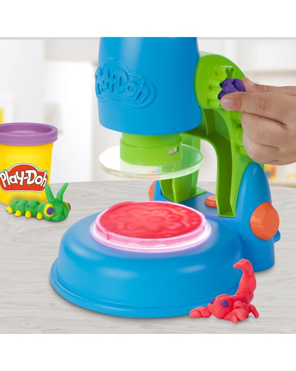 PLAY-DOH Игровой набор Светящийся микроскоп