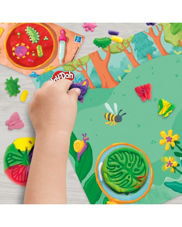 PLAY-DOH Игровой набор Светящийся микроскоп