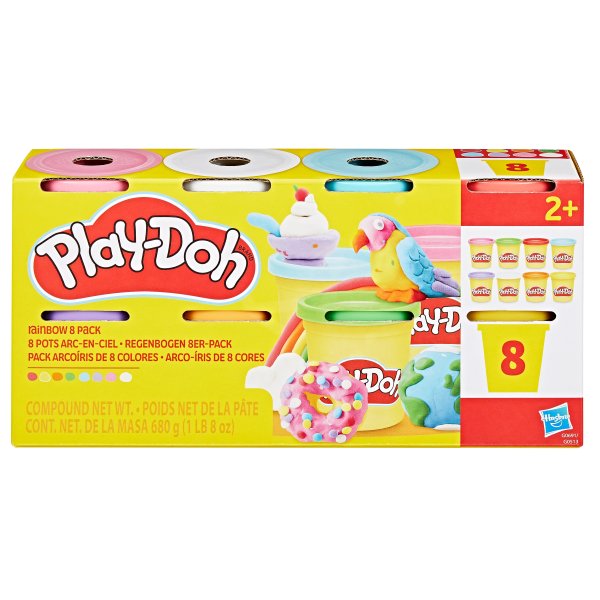 PLAY-DOH масса для лепки 8 шт