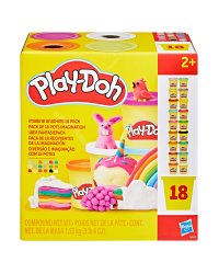PLAY-DOH масса для лепки Воображение 18 шт