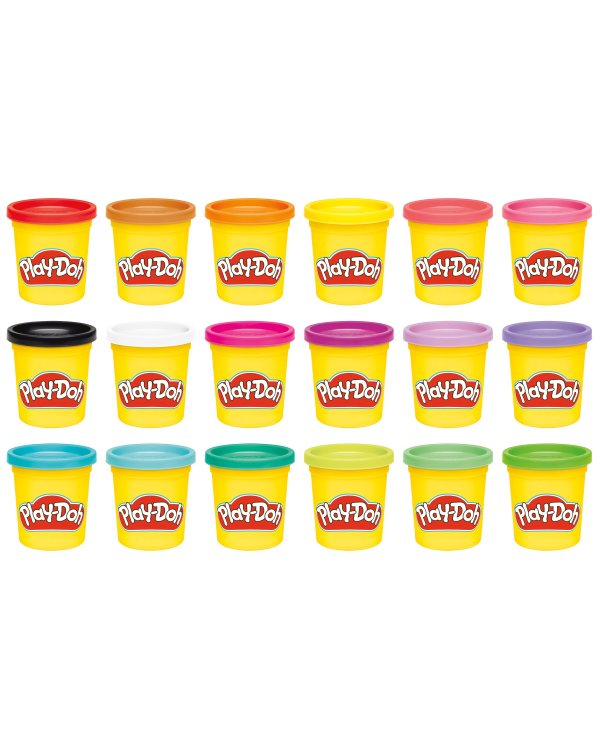 PLAY-DOH масса для лепки Воображение 18 шт