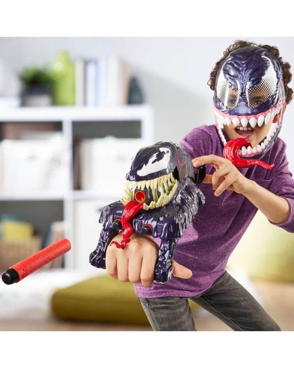 SPIDER-MAN игровой набор Venom verse Nerf игрушечный бластер