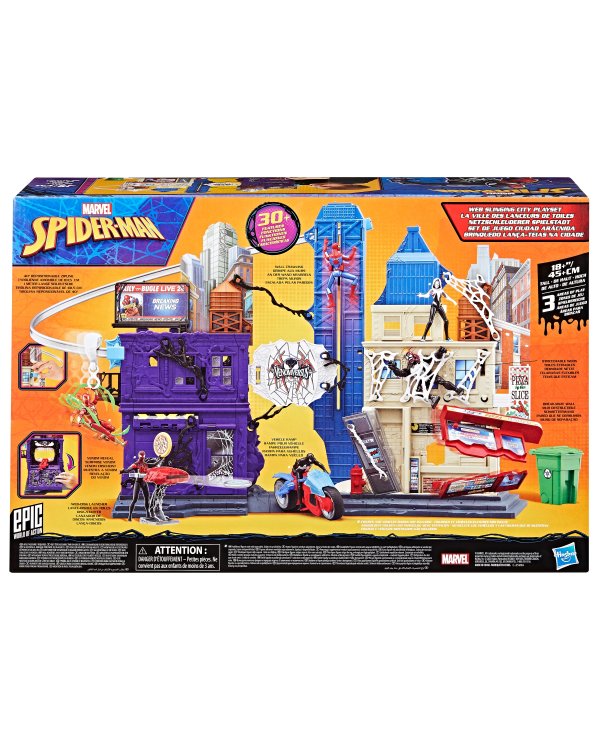 SPIDER-MAN игровой набор Venomversus Web City Showdown