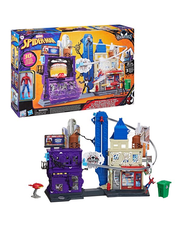 SPIDER-MAN игровой набор Venomversus Web City Showdown