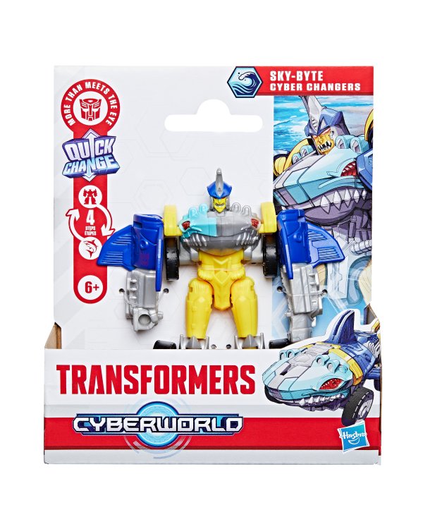 TRANSFORMERS Cyberworld Фигурка Бронированные кибер-чейнджеры, 10см