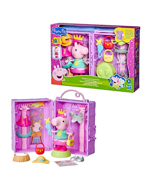 PEPPA PIG игровой набор Гардероб Пеппы