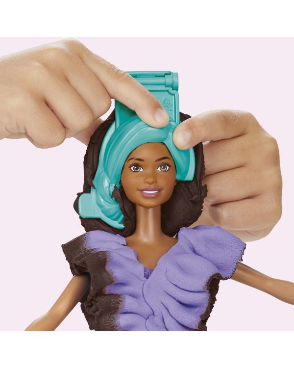 PLAY-DOH BARBIE игровой набор Барби Модница в оборках