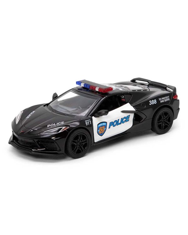 KINSMART 2021 Corvette (Police), 1:36