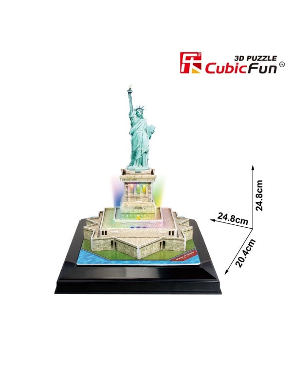 CUBICFUN 3D пазл Статуя Свободы c LED