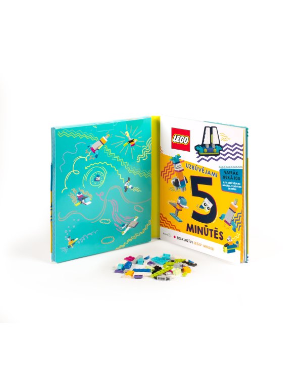 LEGO ICONIC Журнал с заданиями и конструктор (50 деталей) (на лат.языке)