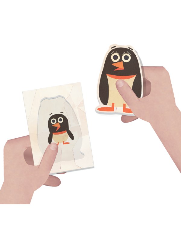 HEADU Карточки Логика Для Малышей Животный Мир