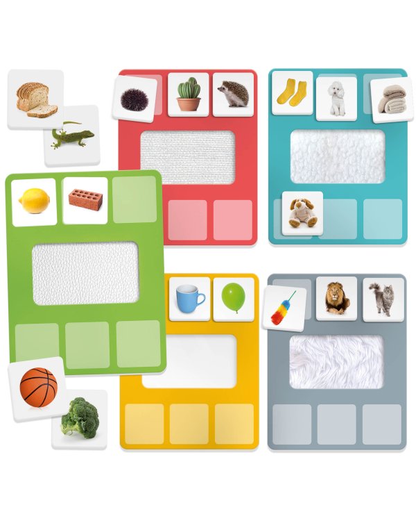 HEADU Montessori Моя первая тактильная библиотека