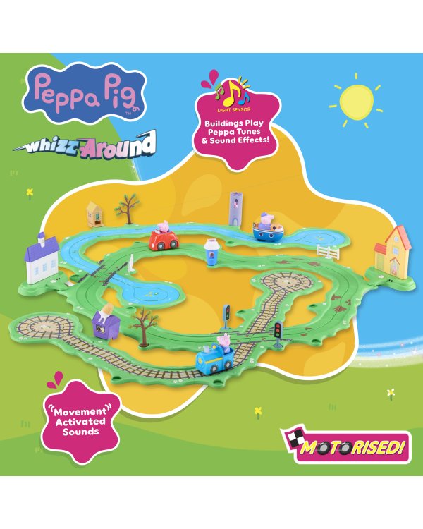 PEPPA PIG Whizz Around Peppa Игрушечный комплект "Мир Пеппы"