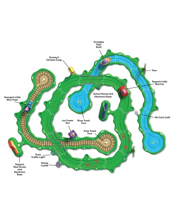 PEPPA PIG Whizz Around Peppa Игрушечный комплект "Мир Пеппы"