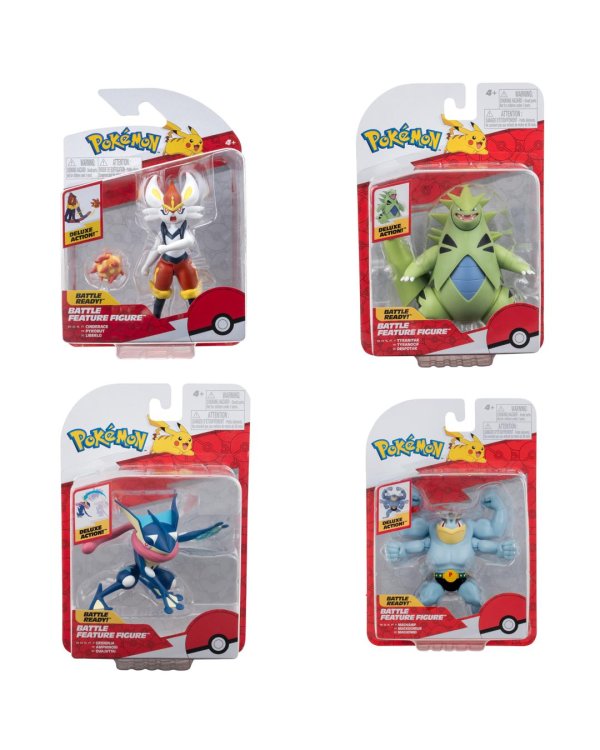 POKEMON W10 Большая Боевая Фигурка, 10 см